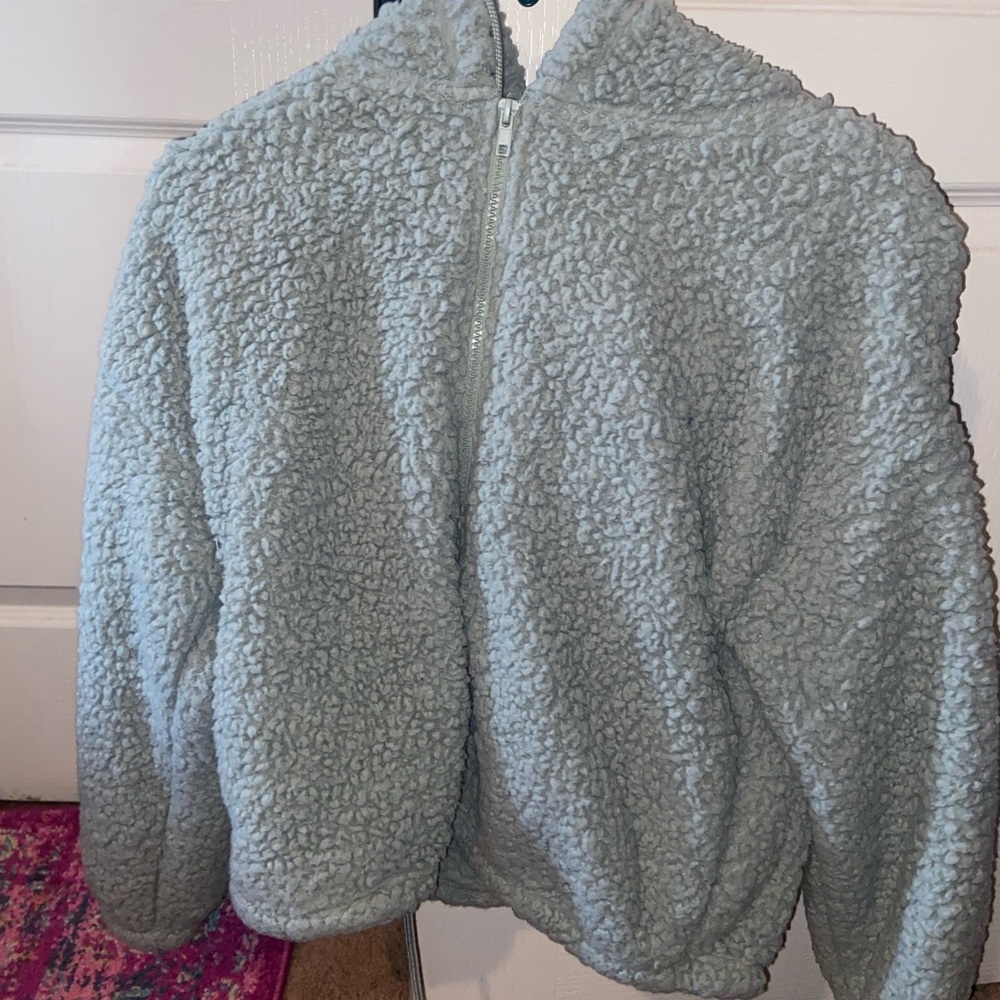 F21 TEDDY SHERPA JACKET